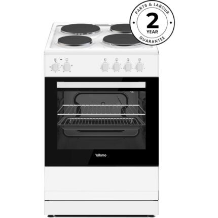 Altimo CESS602W 60cm Electric Single Cavity Cooker - White