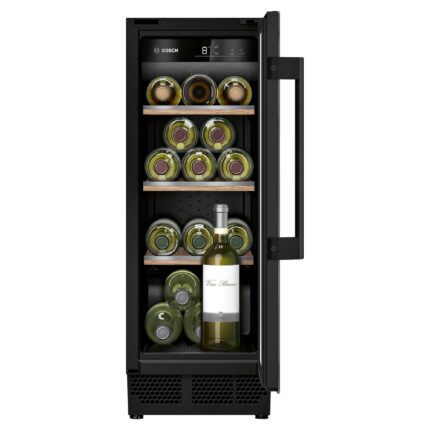Bosch Series 6 KUW20VHF0G 58L Integrated Wine Cooler - Black