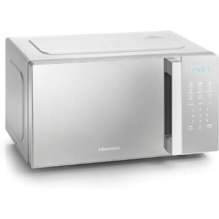 Hisense H20MOMSS4HGUK 20L 700W Microwave Grill - Silver