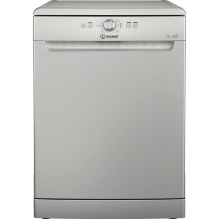 Indesit D2FHK26SUK Freestanding Start Delay Dishwasher - Silver
