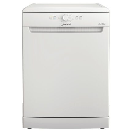 Indesit D2FHK26UK Freestanding Start Delay Dishwasher - White