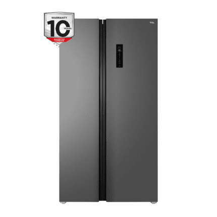 TCL RP505SSE2UK 505L American Fridge Freezer with NoFrost - Grey